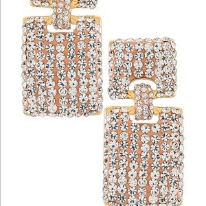 Lele Sadoughi - Crystal Victoria Earring - NEVER WORN